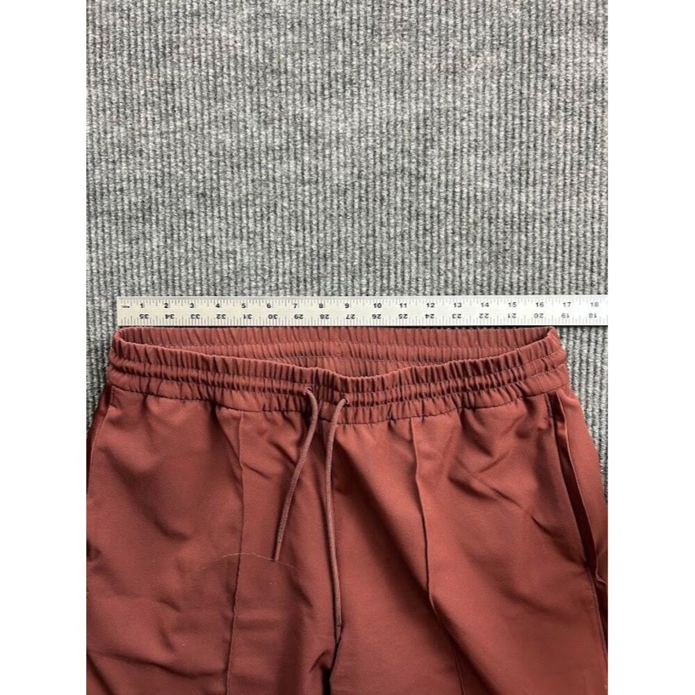 Athleta Endeavor High Rise Relaxed Pant Size Large Color Cherrywood - Picture 3 of 6